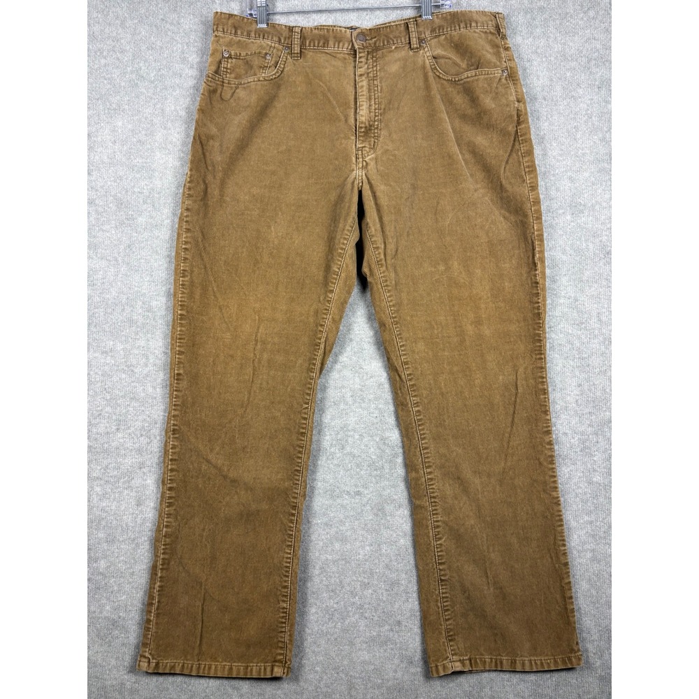 Polo Ralph Lauren Authentic Dungarees Corduroy Pants 40x30 Tan Brown